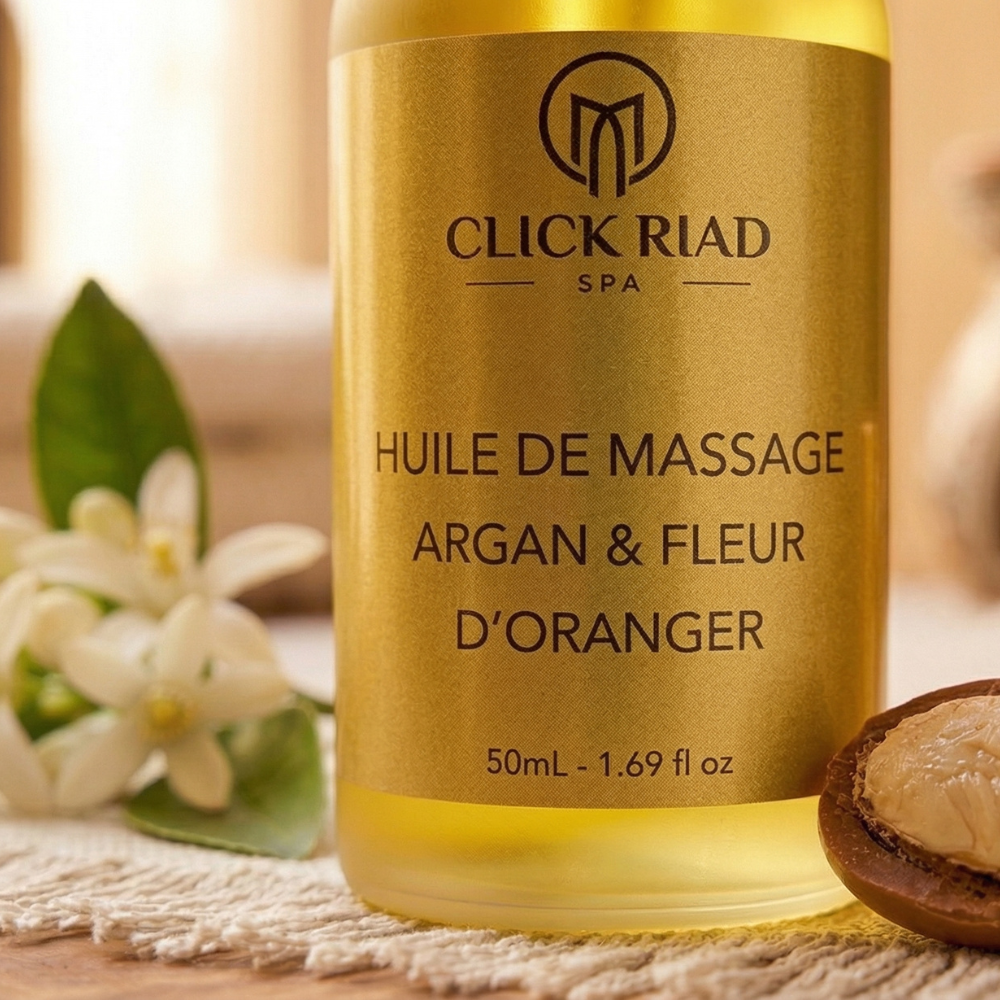 Huile de Massage Visage - Argan et Fleur d'Oranger – Image 7
